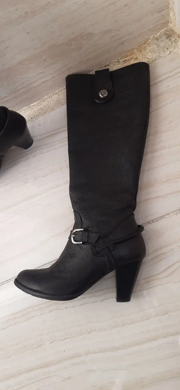 بوت ترک چرم اصلی|کیف، کفش، کمربند|کرمانشاه, |دیوار