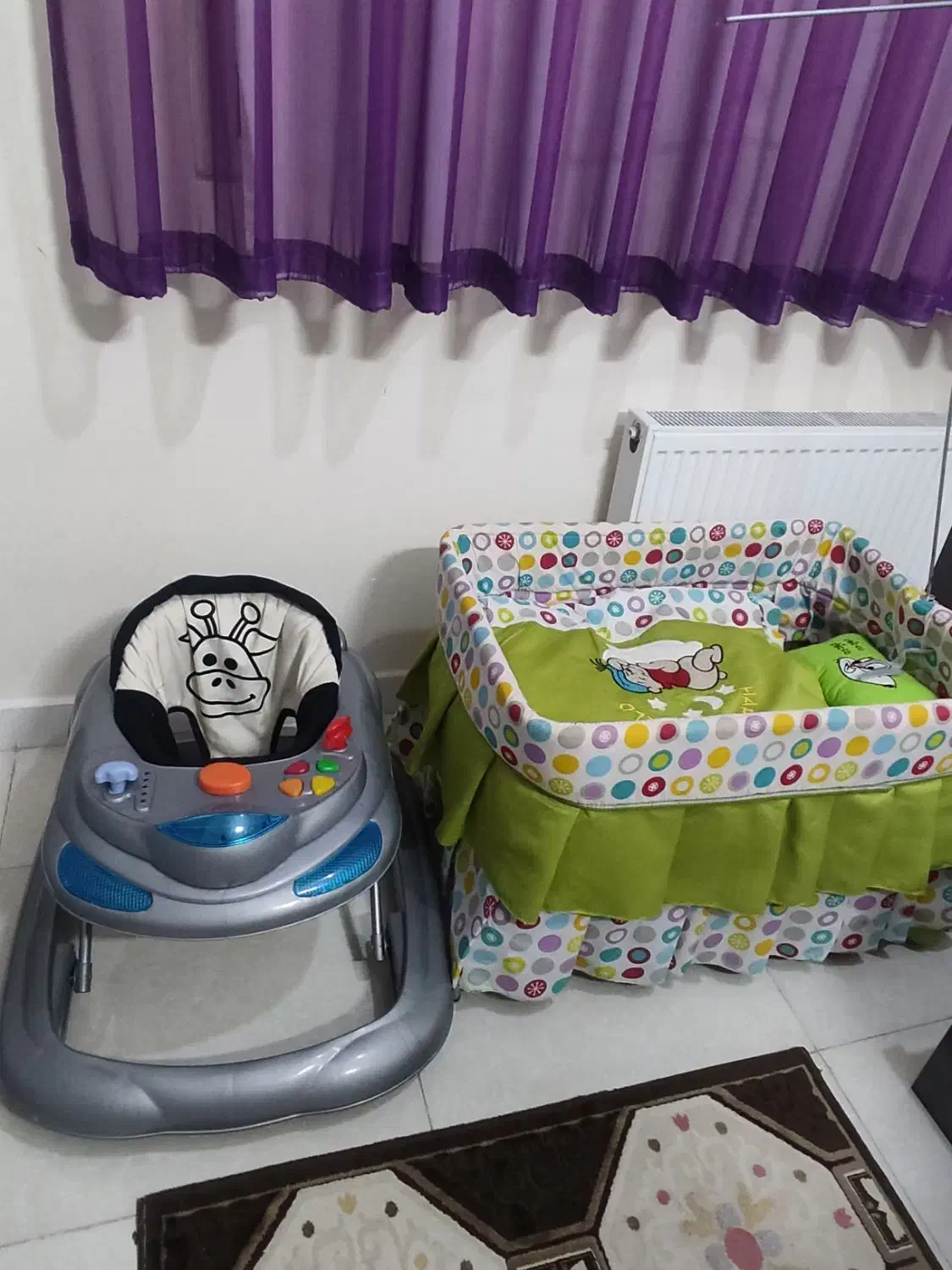 گهواره و روروک|اسباب و اثاث بچه|ساوه, |دیوار