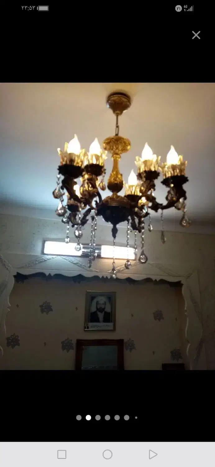 لوستر|لوستر و چراغ آویز|تهران, صد دستگاه|دیوار