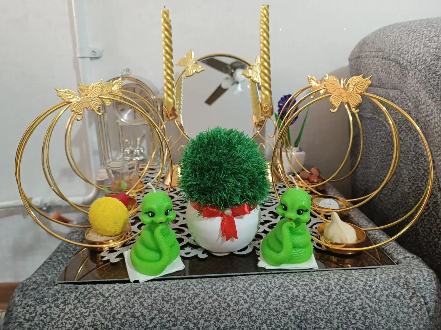 سبزه عید|صنایع دستی و سایر لوازم تزئینی|مهریز, |دیوار