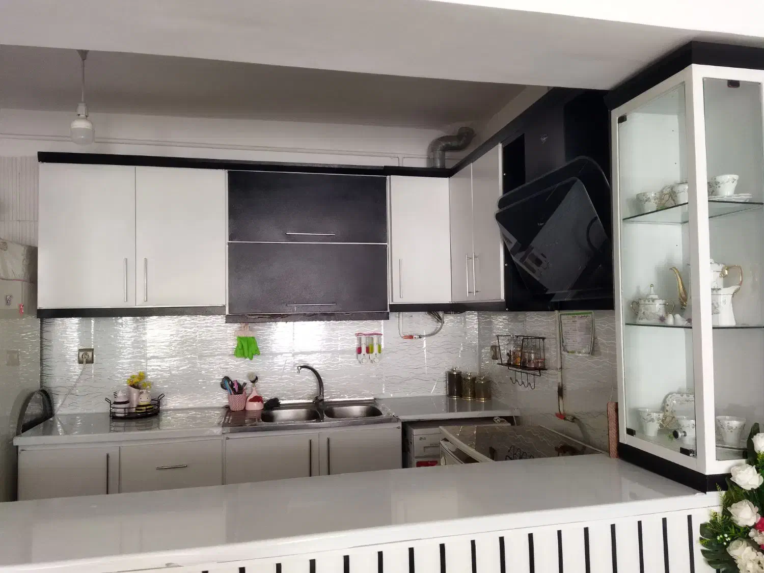 کابینت آشپزخانه|آبچکان و نظمدهنده ظروف|نیشابور, فرح بخش|دیوار