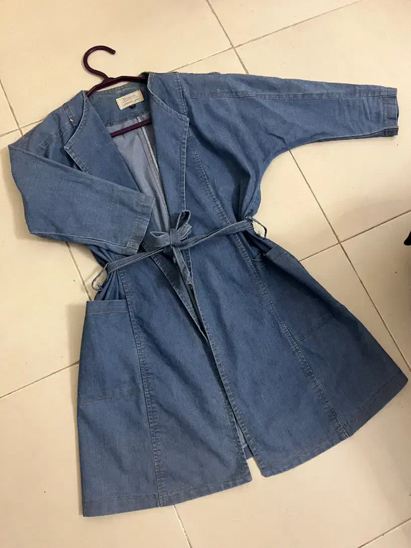 مانتو جین سایز ۳۸/۴۰|لباس|رامسر, |دیوار