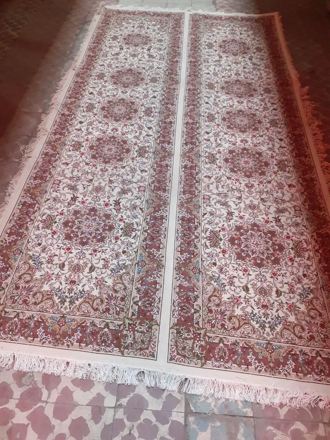 کناره جفت ۴ متری بدون ایراد|فرش|مراغه, |دیوار