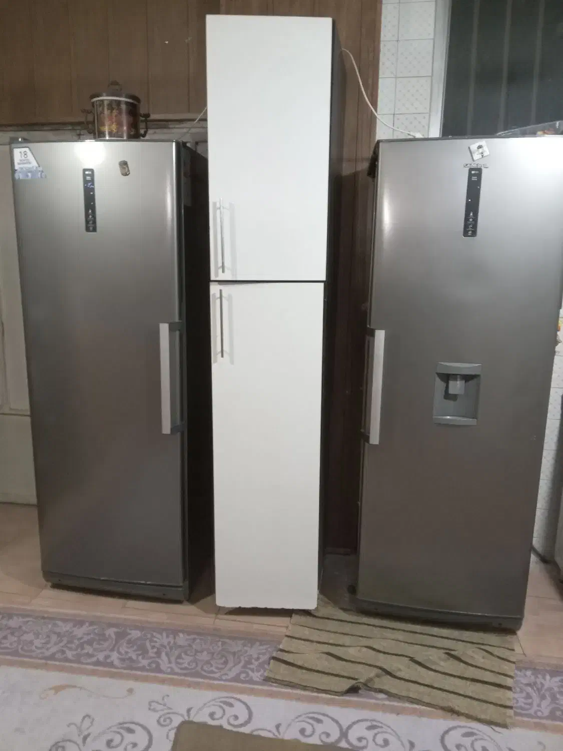 یخچال و فریزر دو قلو جنرال دوسال کار|یخچال و فریزر|مشهد, آزادشهر|دیوار