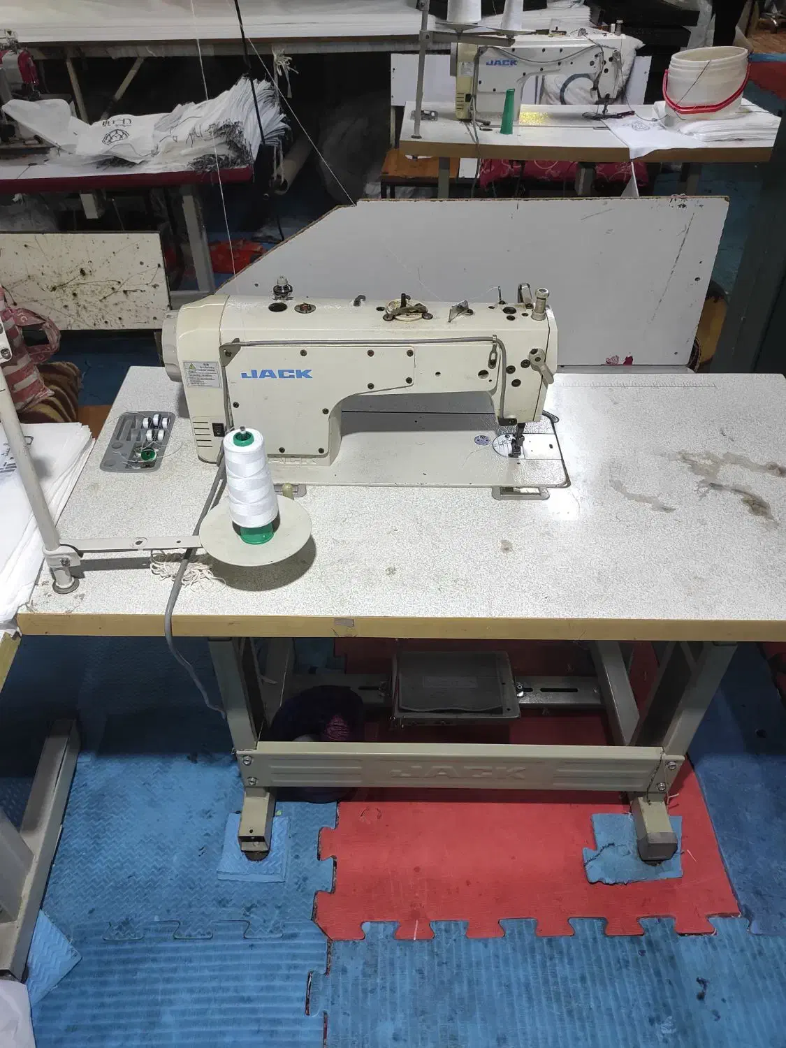 چرخ راسته جک و زیگزال رویانگ|چرخ خیاطی و ریسندگی|پاکدشت, حصار امیر|دیوار