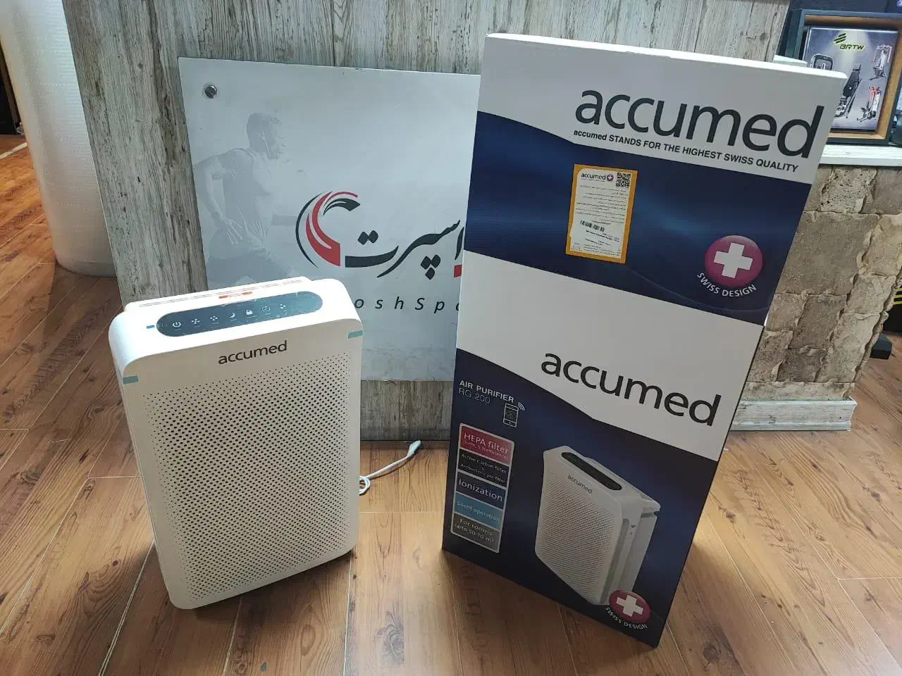 تصفیه هوا RG200 آکیومد (آکبند-گارانتی) تصویه هوا|پنکه و تصفیه‌کنندهٔ هوا|تهران, سنائی|دیوار