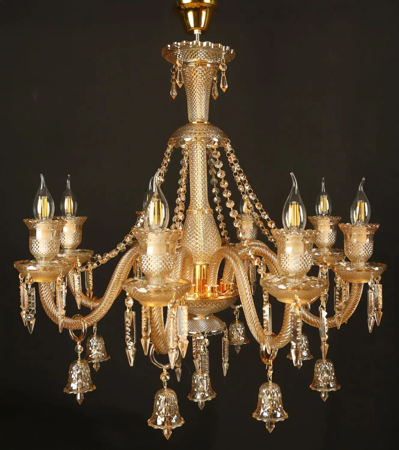 تولید لوستر کریستالی باکارات|لوستر و چراغ آویز|کرج, شهرک احمدیه|دیوار