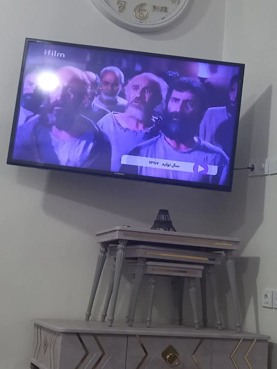 تلویزیون ایکس ویژن ۵۰اینج در حدنو|تلویزیون و پروژکتور|اهواز, رسالت|دیوار