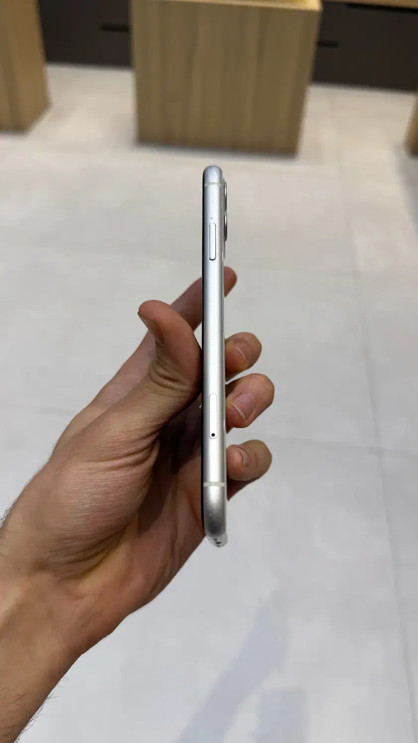 آیفون 11 با حافظه 128 گیگابایت تک سیم سفید|موبایل|مشهد, کوثر|دیوار