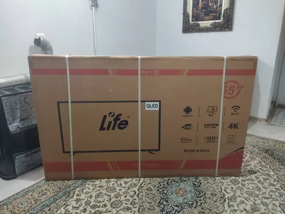 ال ای دی ۶۵ اینچ و لباسشویی ۱۰.۵ کیلویی|تلویزیون و پروژکتور|تهران, شمیران‌نو|دیوار