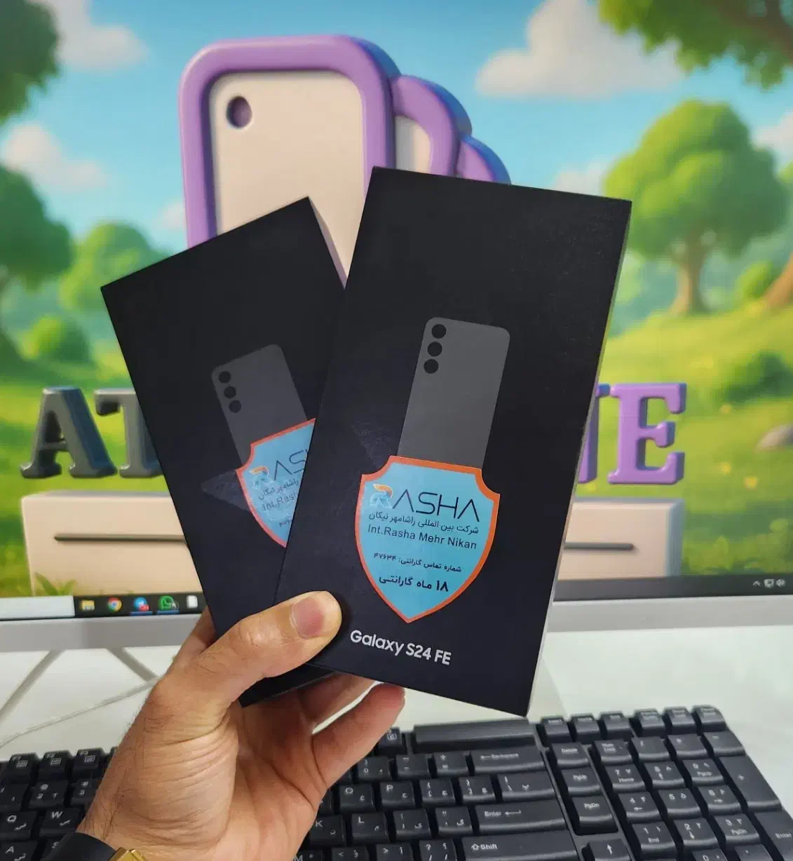 S24 FE حافظه 256 پک ویتنام. شرایطی|موبایل|اردبیل, |دیوار