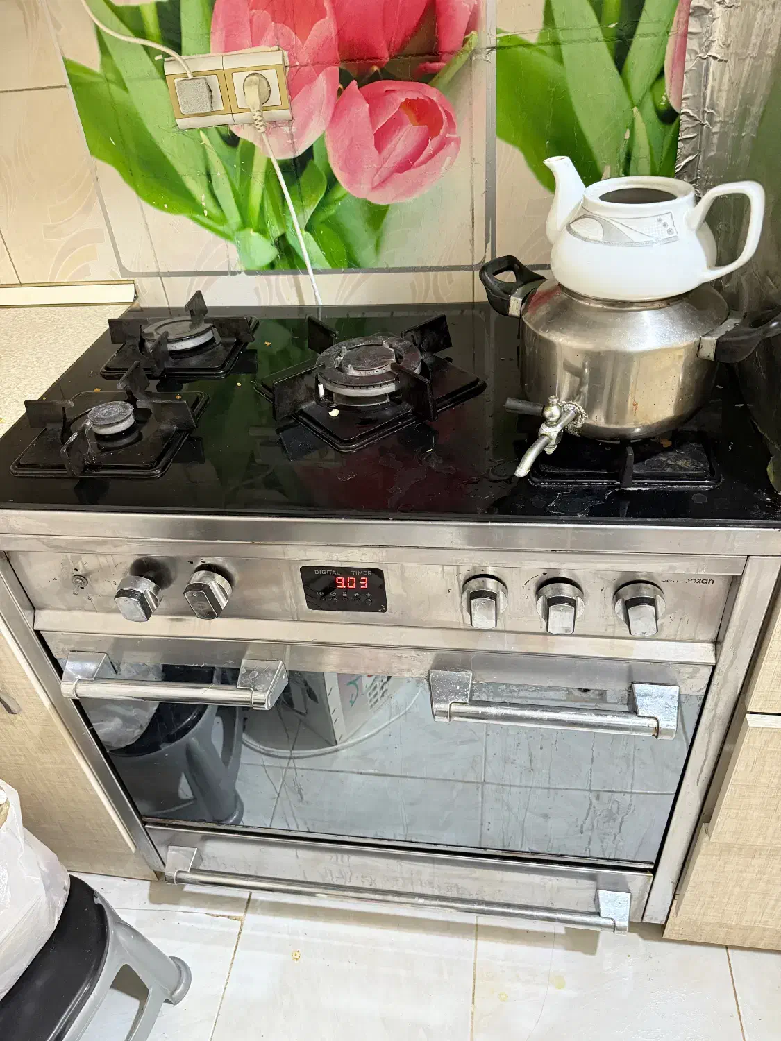 اجاق گاز طرح فر|اجاق گاز و لوازم برقی پختوپز|ماهدشت, |دیوار