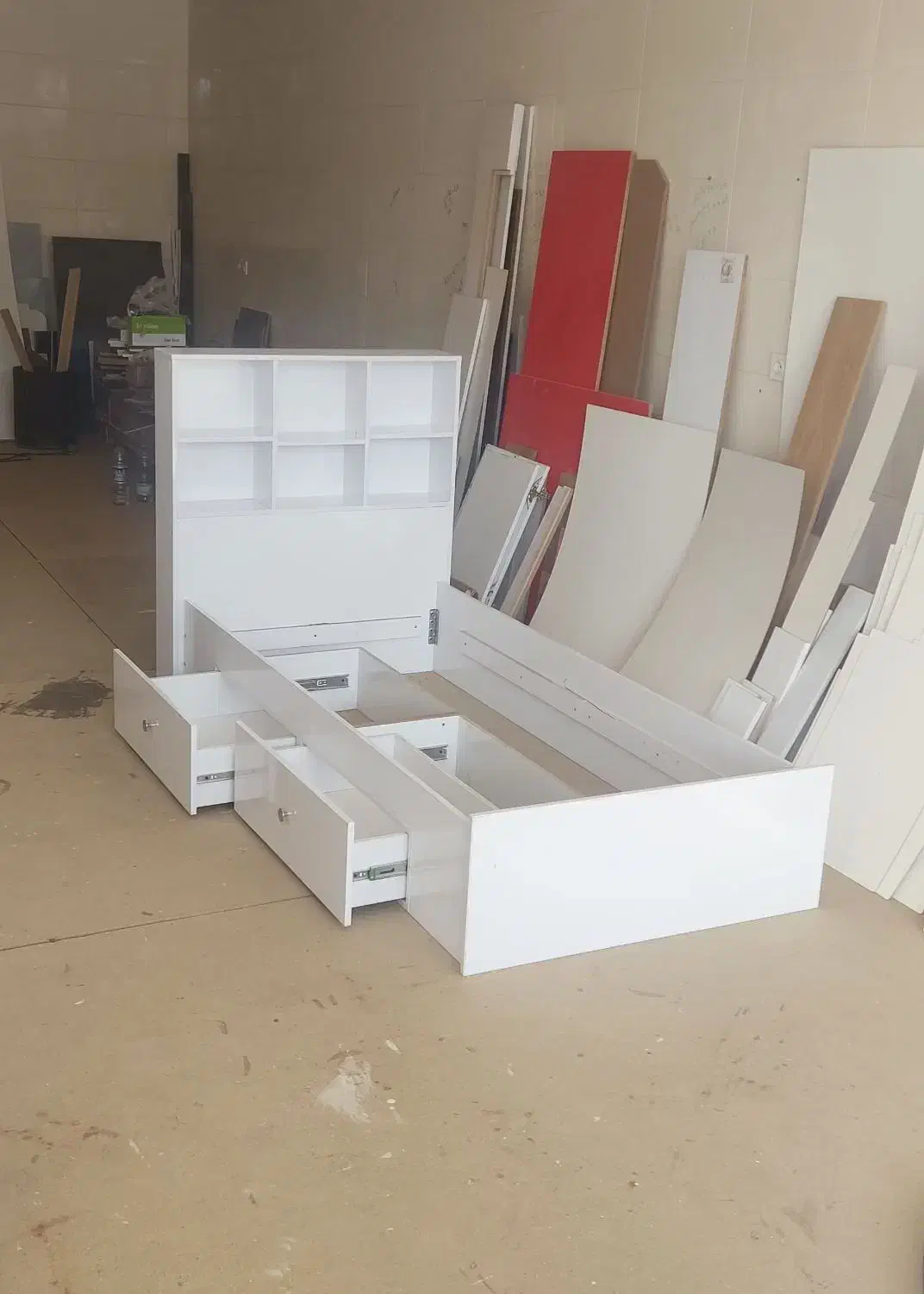 سفارش سرویس خواب تک نفره و دونفره تمام ام دی اف|تخت و سرویس خواب|بهبهان, |دیوار