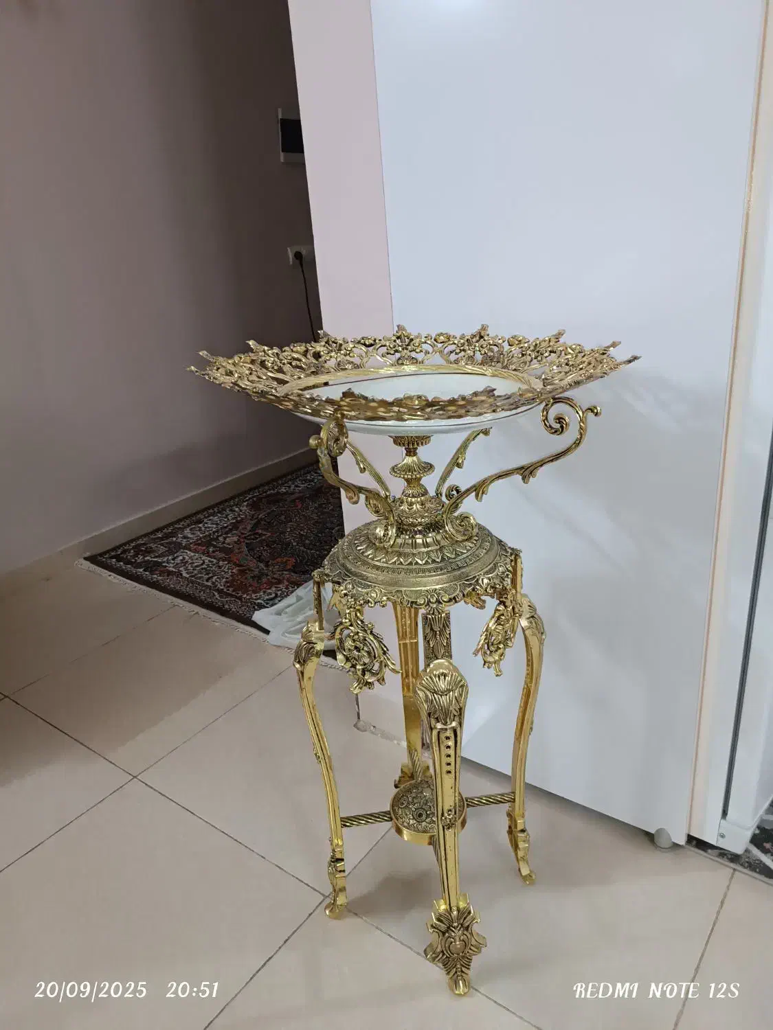 میوه خوری برنجی|صنایع دستی و سایر لوازم تزئینی|نیشابور, چاه بلند|دیوار