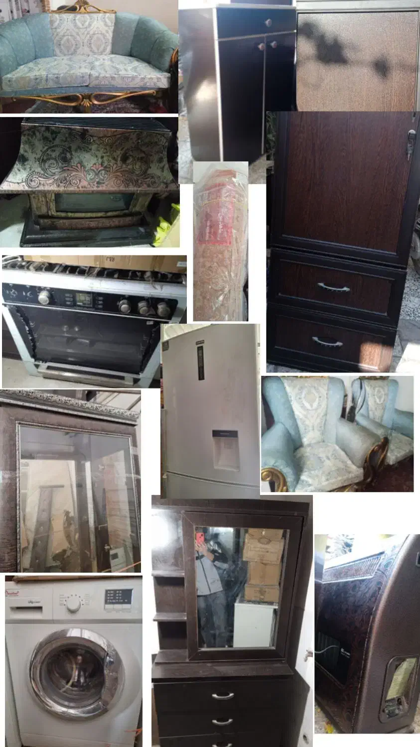 فروش تعدادی وسیله منزل در حدنو|حراج|لنجان, |دیوار