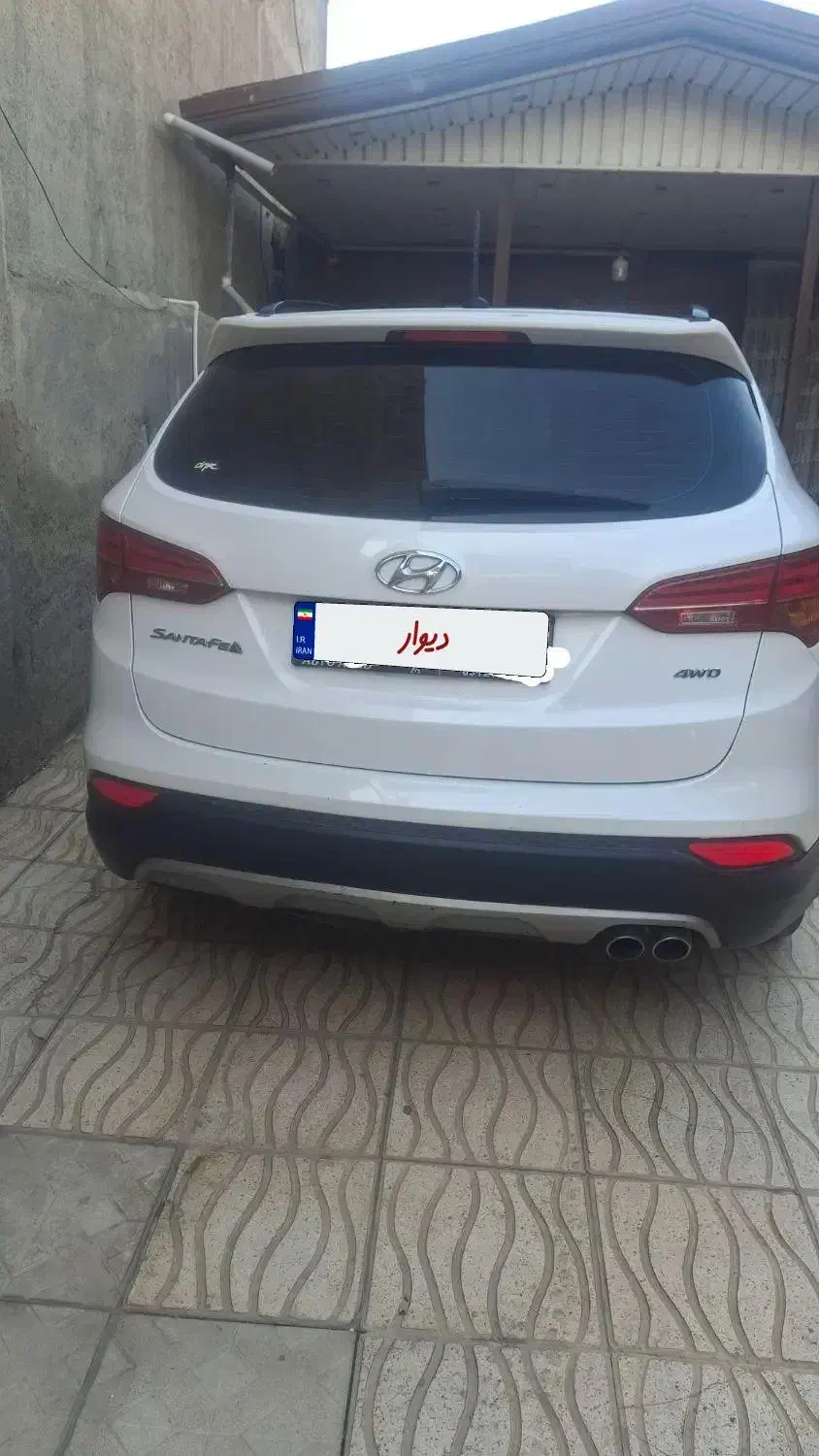 سانتافه سفید ۲۰۱۵ دو دف|خودرو سواری و وانت|نظرآباد, نجم آباد|دیوار