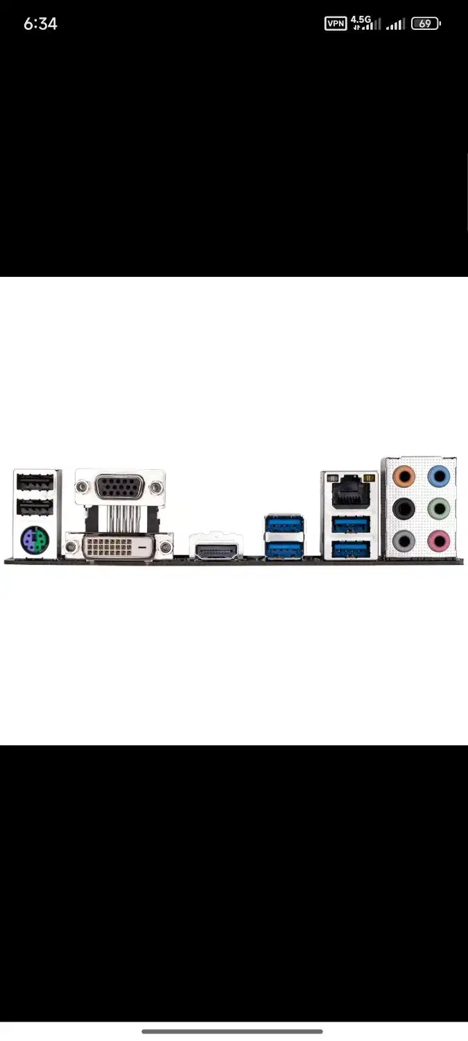 مادربورد نسل 8 با cpu|قطعات و لوازم جانبی رایانه|تبریز, |دیوار