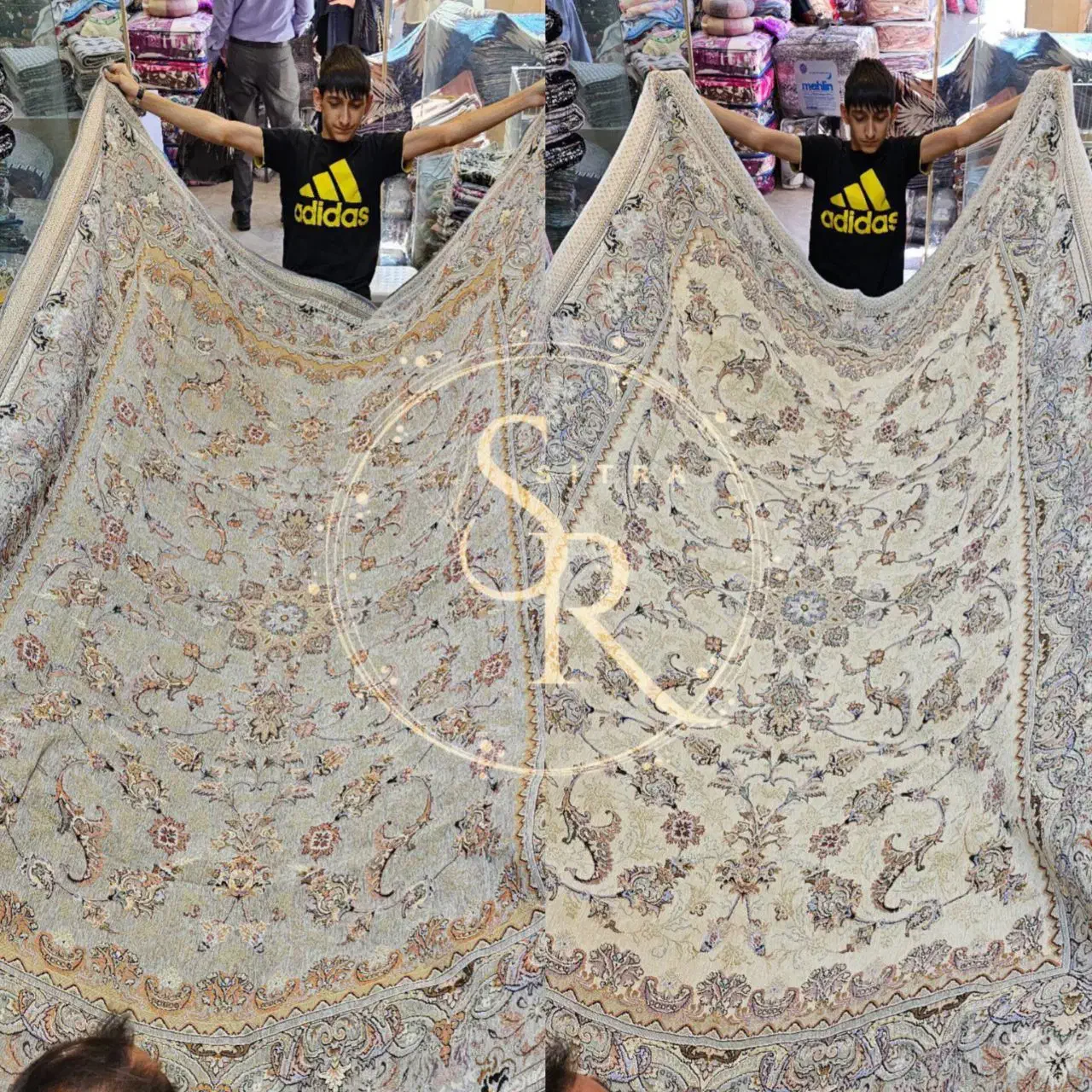 انواع روفرشی رو بالشتی شال مبل|رختخواب، بالش، پتو|صدرا-فارس, فاز ۲|دیوار