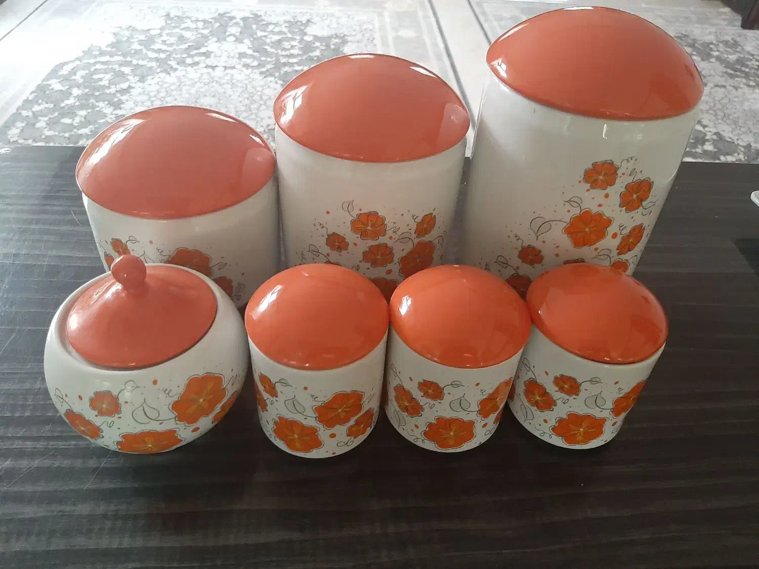 سرویس پاسماوری چینی با قندان|ظروف سرو و پذیرایی|اسلامآباد غرب, |دیوار