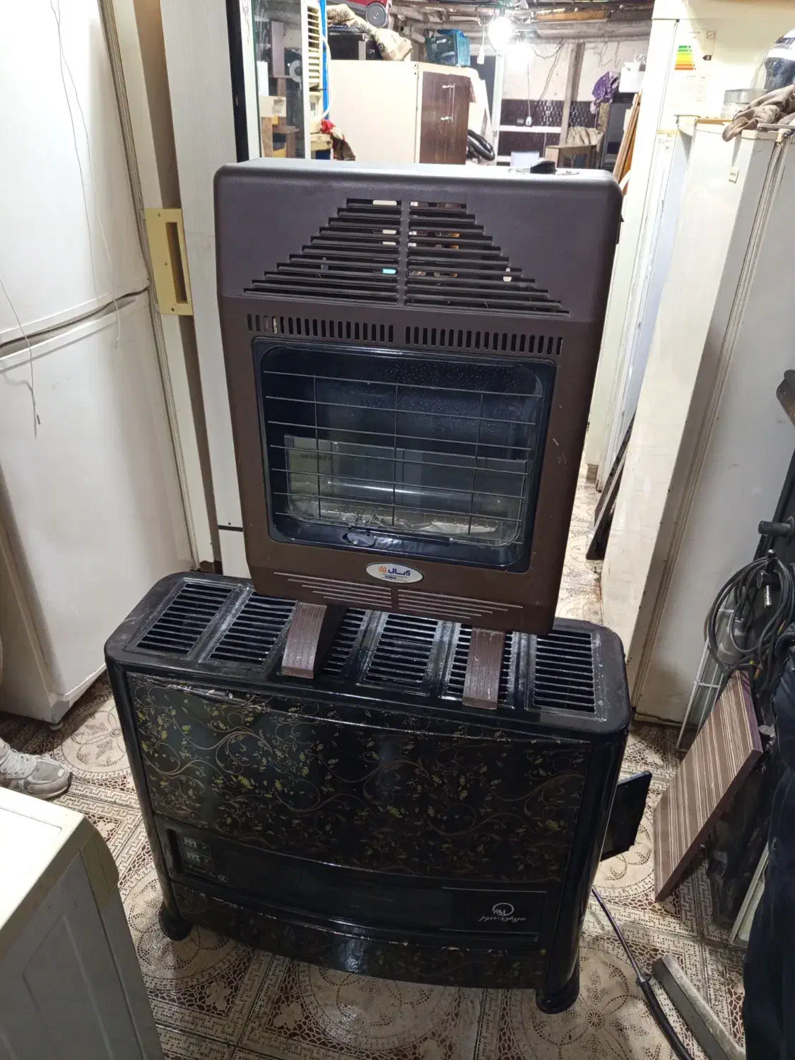 بخاری بدون دودکش|بخاری، هیتر، شومینه|رشت, کوی فکوری|دیوار