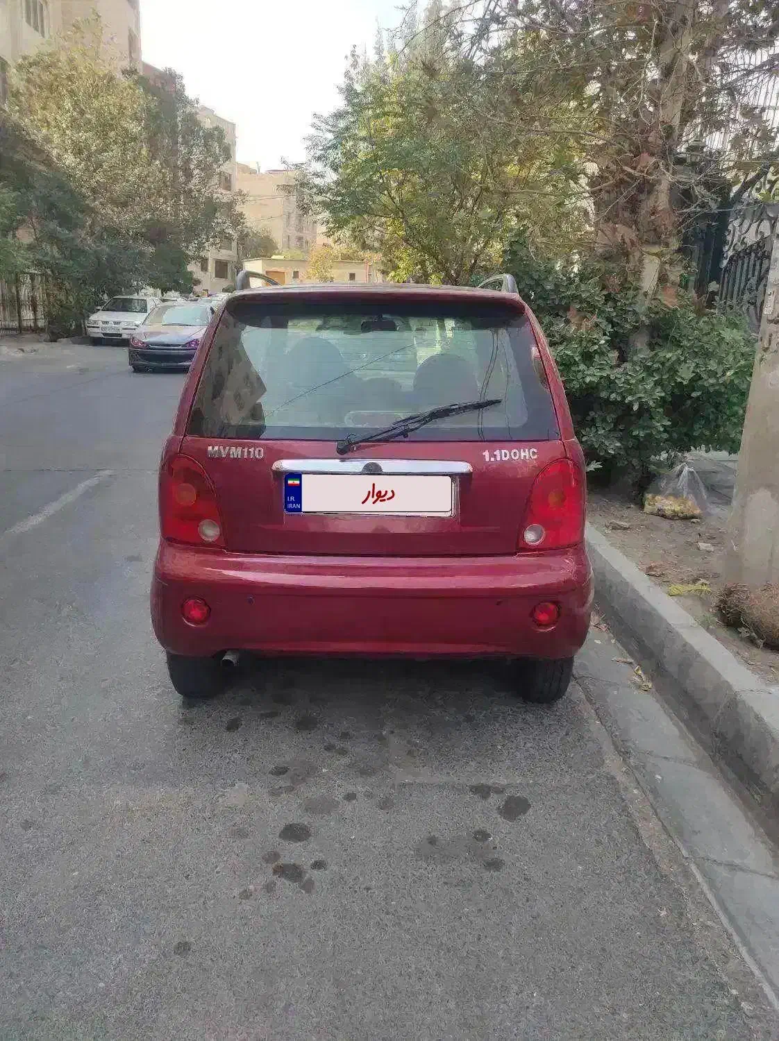 ام وی ام ۱۱۰ چهار سیلندر کاملا سالم و تمیز mvm 110|خودرو سواری و وانت|اسلامشهر, شهرک واوان|دیوار