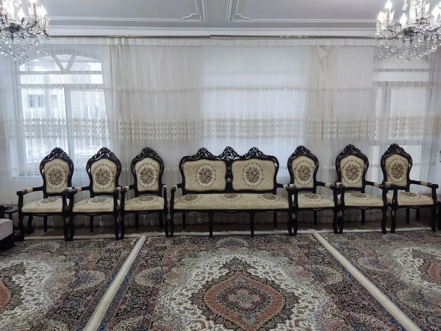 مبل سلطنتی|مبلمان خانگی و میز عسلی|همدان, |دیوار