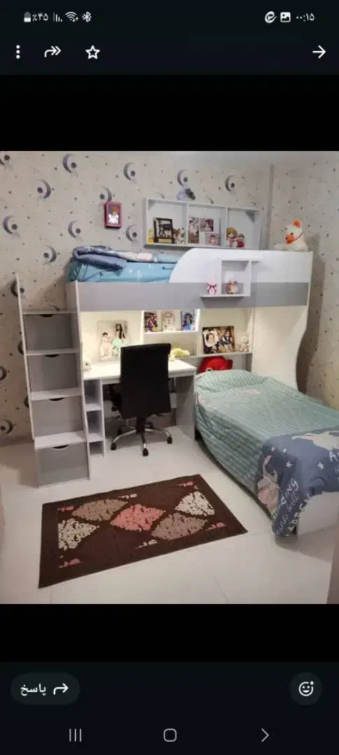 تولیدی تخت دو و سه طبقه|تخت و سرویس خواب|برخوار, |دیوار