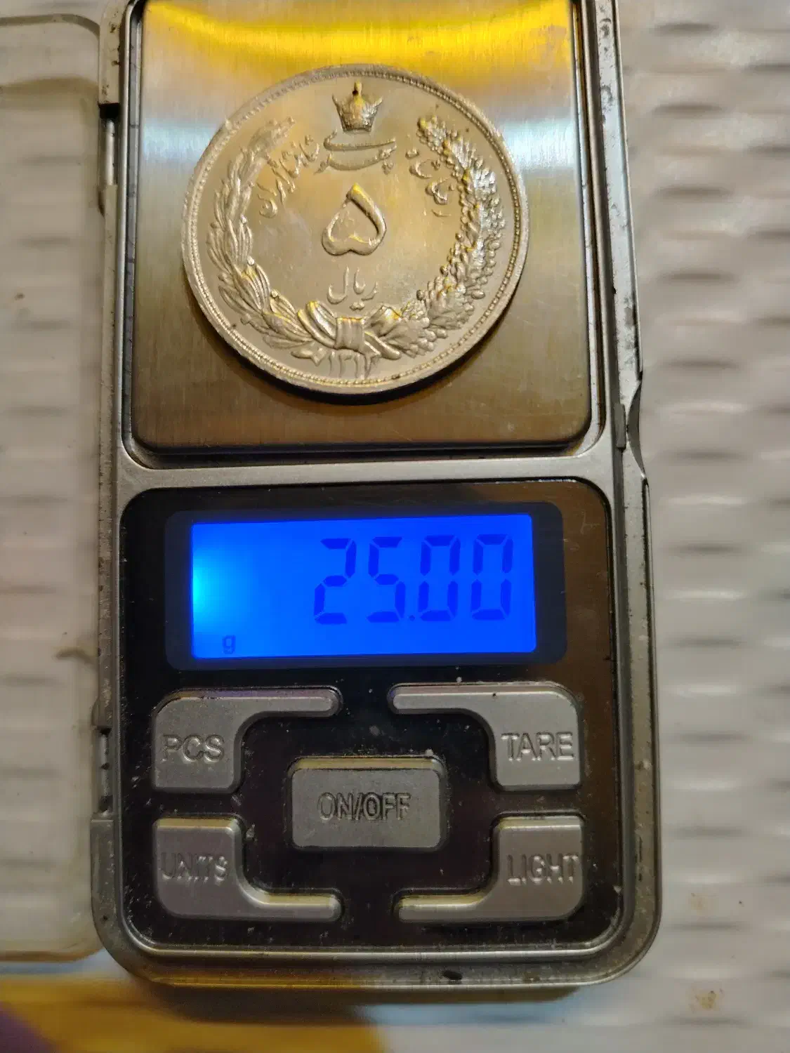 سکه ۵ ریالی نقره رضاشاه 1313|کلکسیون سکه، تمبر، اسکناس|تهران, صادقیه|دیوار