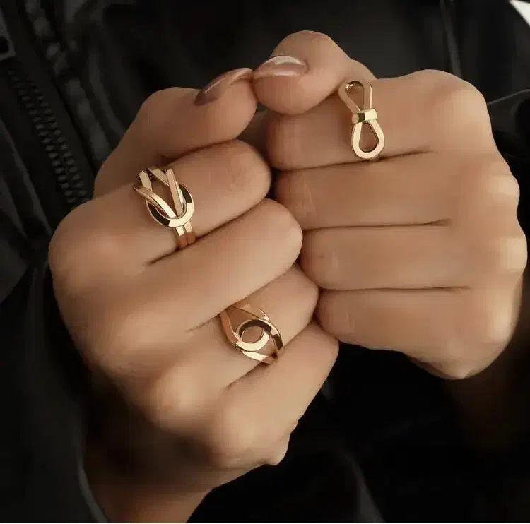 طلای مینیمال و فانتزی و سبک|جواهرات|قزوین, |دیوار