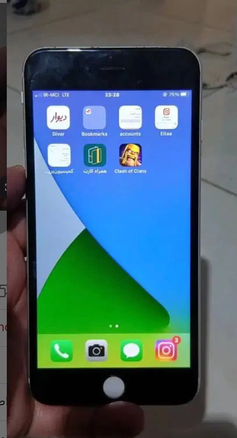 4g 64 گیگ iPhone 6S Plus|موبایل|کرمانشاه, |دیوار