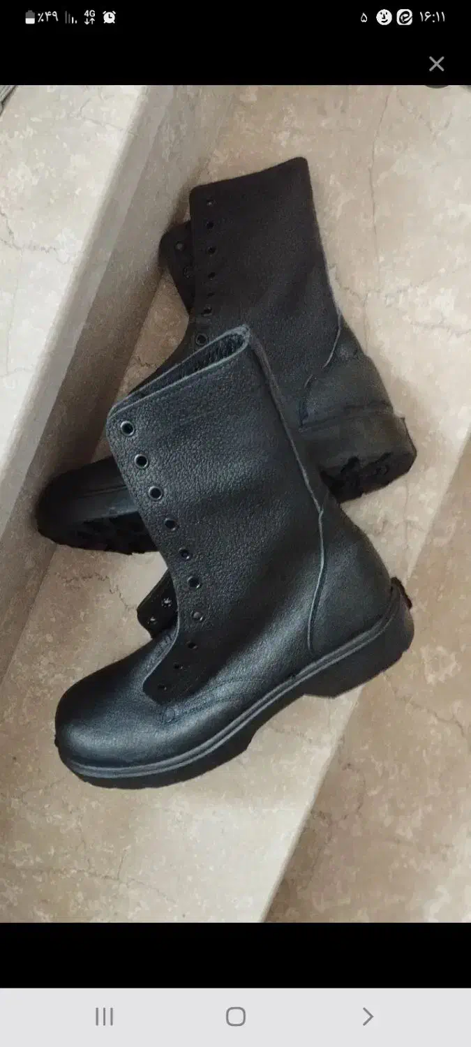 پوتین کارگری|کیف، کفش، کمربند|یزد, |دیوار