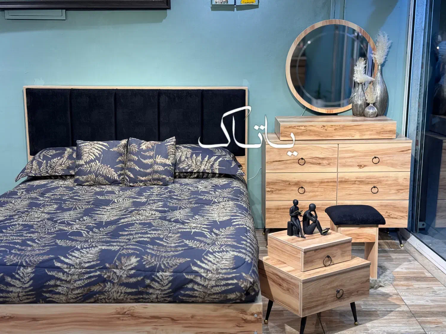 سرویس خواب دو نفره رز تمام ام دی اف|تخت و سرویس خواب|تهران, شهرک ولیعصر جنوبی|دیوار