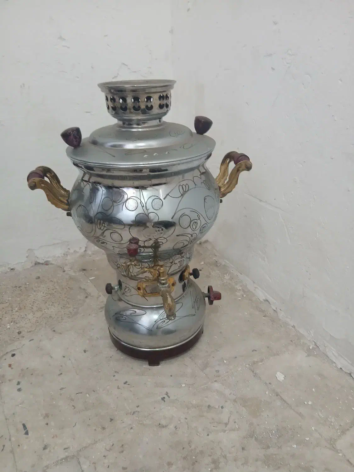 فروش سماور گازی در حدنو|سماور، چای‌ساز، قهوه‌ساز|میانه, |دیوار