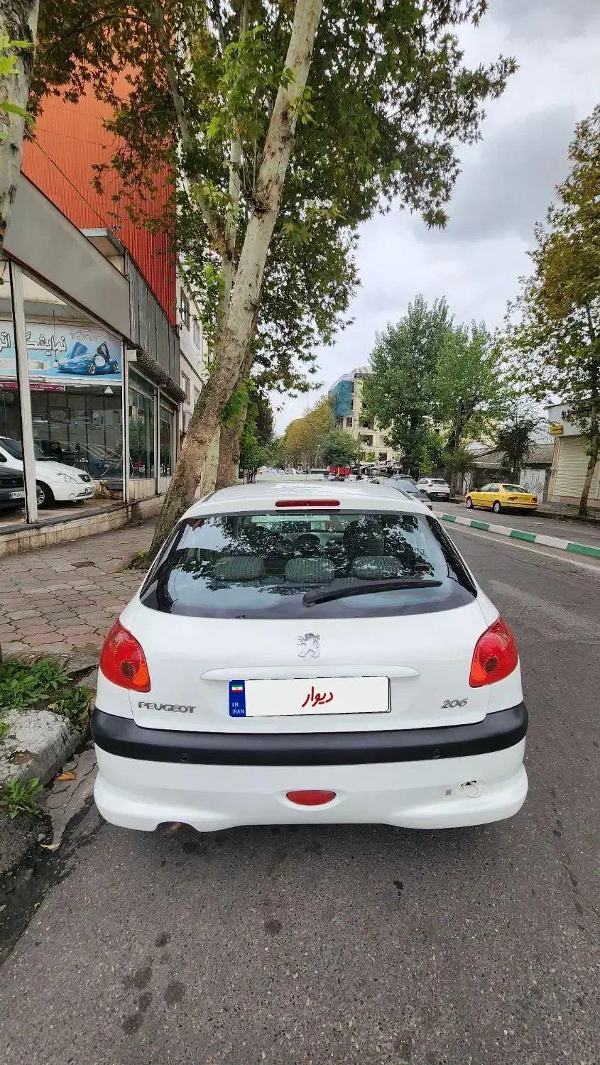 پژو 206 تیپ5 مدل94 درجه1|خودرو سواری و وانت|رشت, استقامت ۱|دیوار