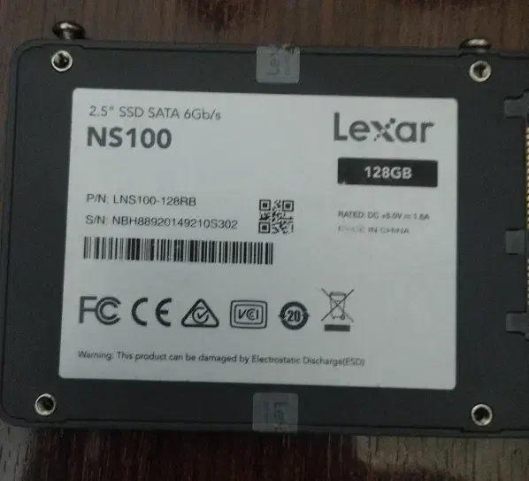 SSD 128 Lexar|قطعات و لوازم جانبی رایانه|قم, انصار‌الحسین|دیوار