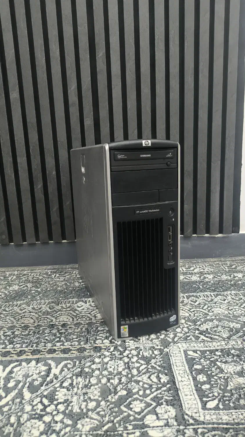 (اچ پی) کیس کامپیوتر(hp) دارای دو cpu و ram ۱۶|رایانه رومیزی|تهران, شهرک ولیعصر جنوبی|دیوار