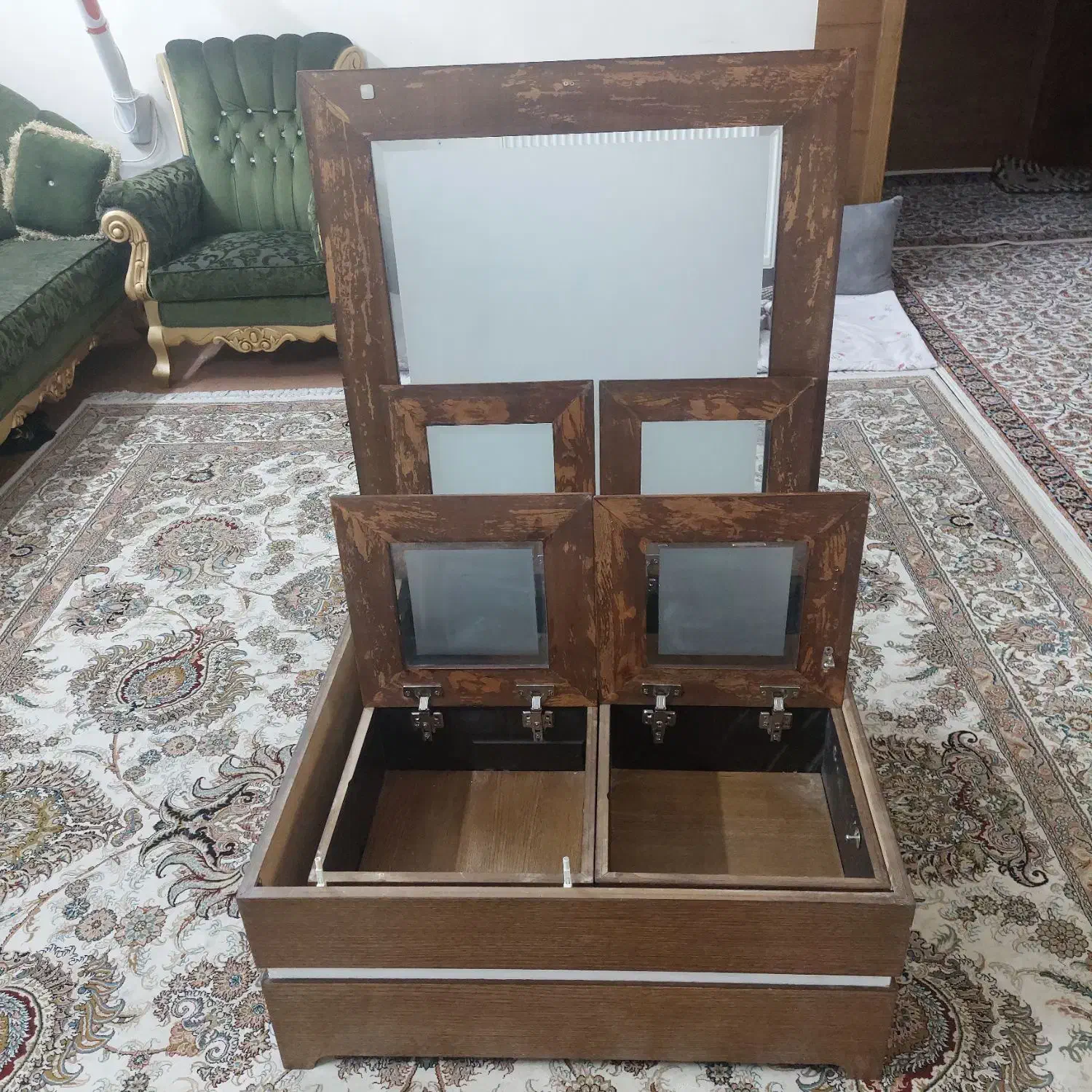 جلو مبلی|مبلمان خانگی و میز عسلی|خمینی‌شهر, |دیوار