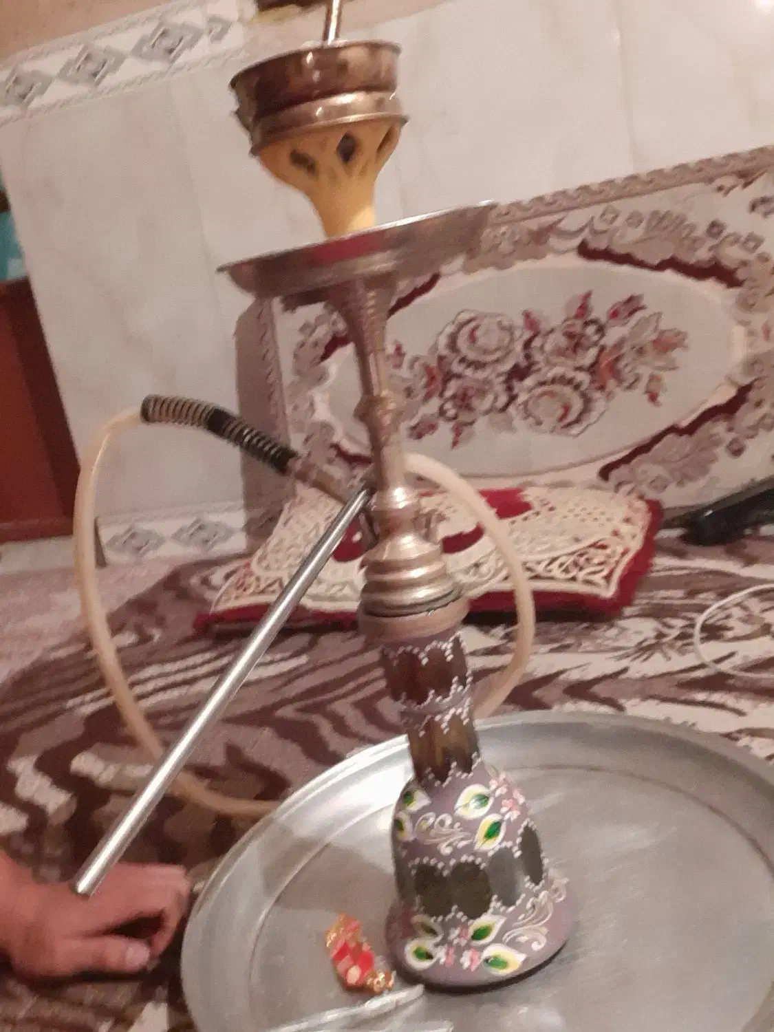 قلیان سوپاپ دار برنجه|کلکسیون و سرگرمی|کرمانشاه, |دیوار