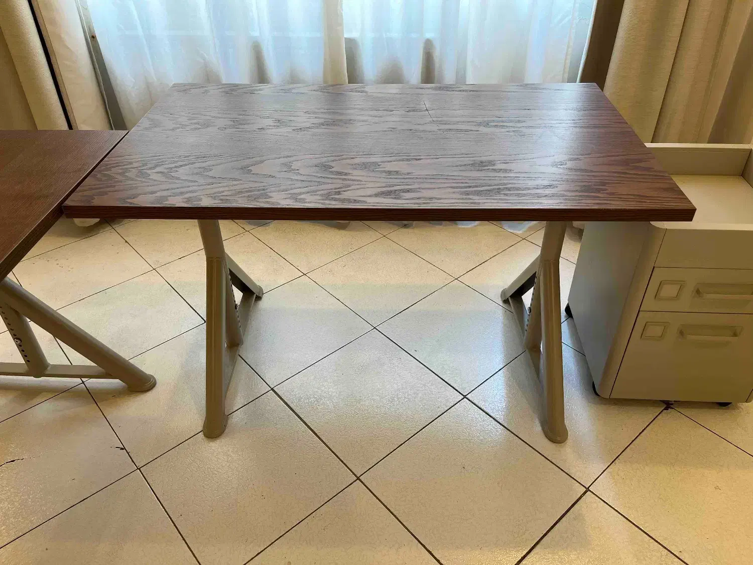 میز تحریر و کشو ایکیا IKEA IDASEN|میز تحریر و کامپیوتر|تهران, جنت‌آباد مرکزی|دیوار