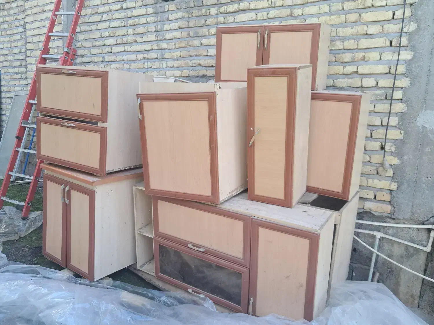 کابینت آشپزخانه خانه|مصالح و تجهیزات ساختمان|سیاهکل, |دیوار