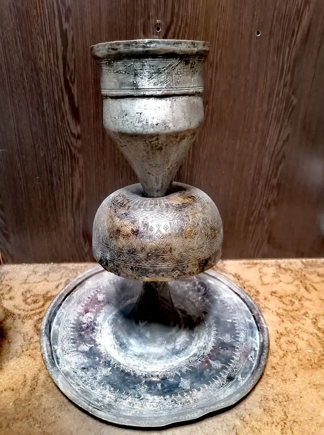 عتیقه. چراغ پیسوز|کلکسیون اشیاء عتیقه|قم, ارم|دیوار