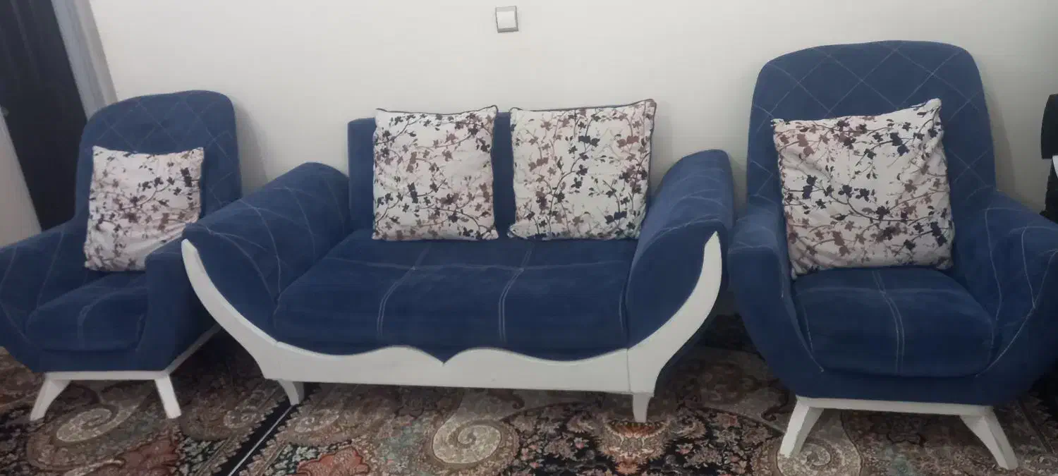 یه دست مبل چهارنفره|مبلمان خانگی و میز عسلی|مهاجران, |دیوار