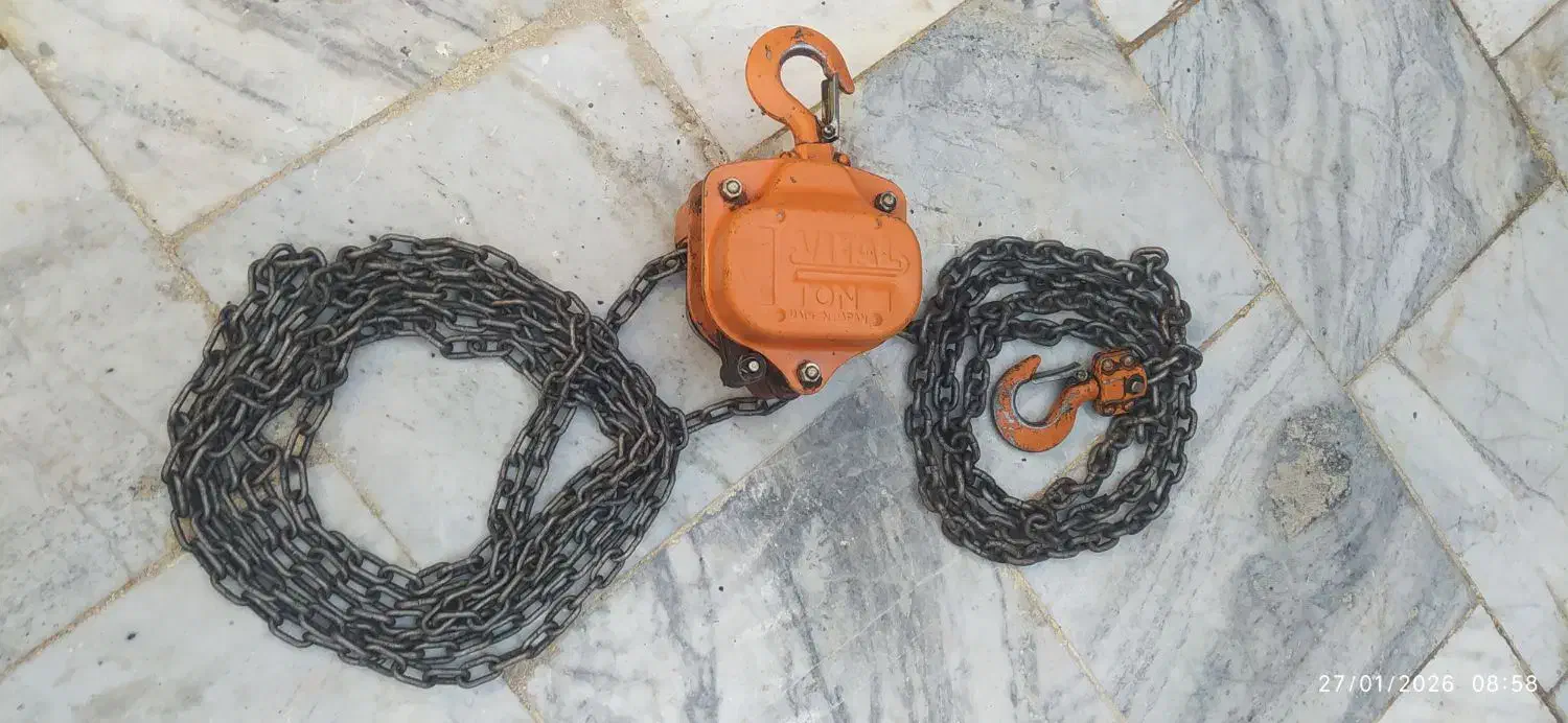 جرثقیل زنجیری6متری|ابزارآلات|سراوان, |دیوار