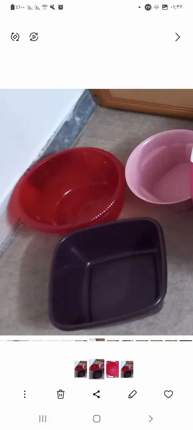 سطل|ظروف نگهدارنده، پلاستیکی، یک‌بارمصرف|ایلام, |دیوار