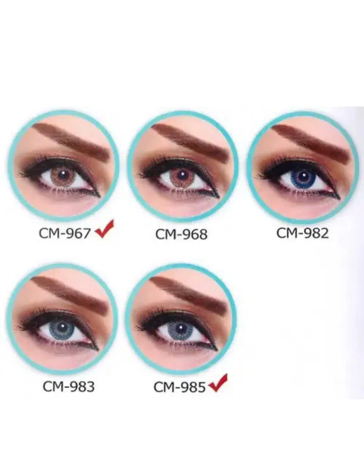 لنز های طبی و تزیئنی ساده و رنگی و مایع لنز|آرایشی، بهداشتی، درمانی|اصفهان, باغ کاران|دیوار