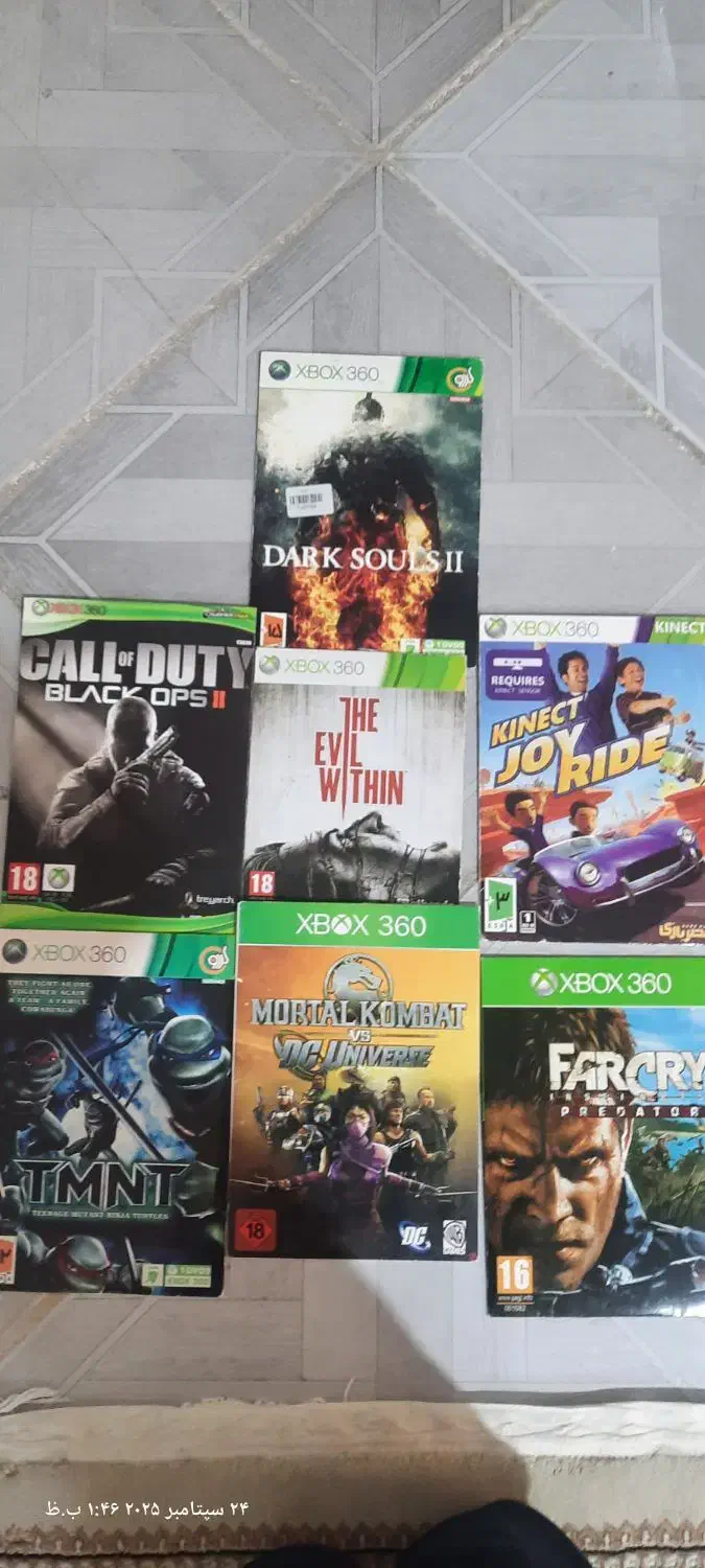 سیدی ایکس باکس 360|کنسول، بازی ویدئویی و آنلاین|قم, شهرک امام حسن|دیوار