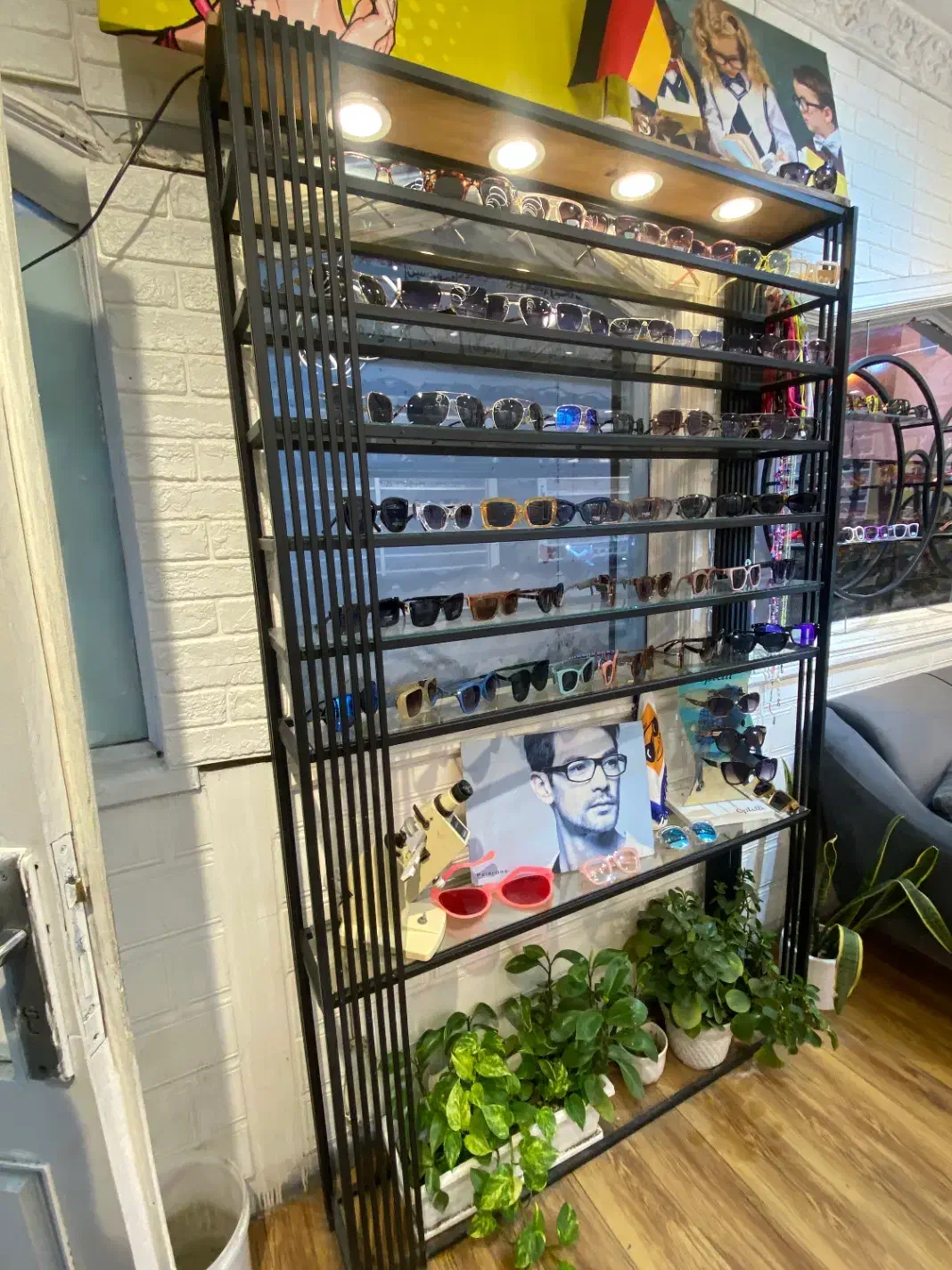 دکور|کتابخانه، شلف، قفسههای دیواری|نور, |دیوار