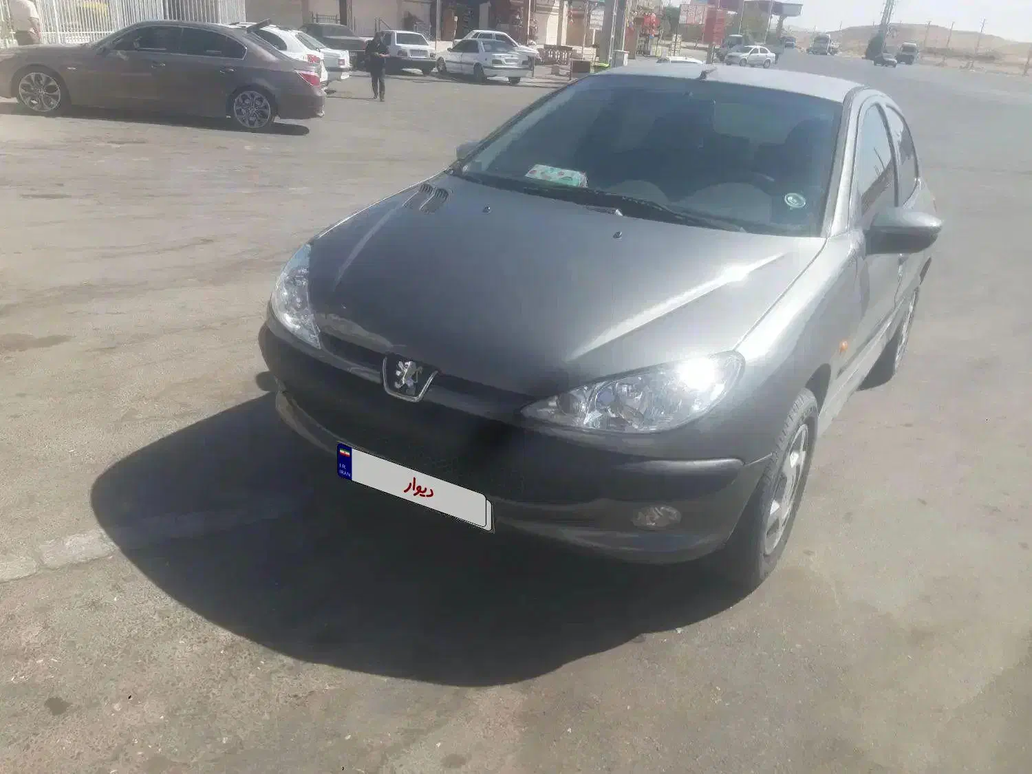 206تیپ 2مدل 86|خودرو سواری و وانت|شیراز, باغ تخت|دیوار