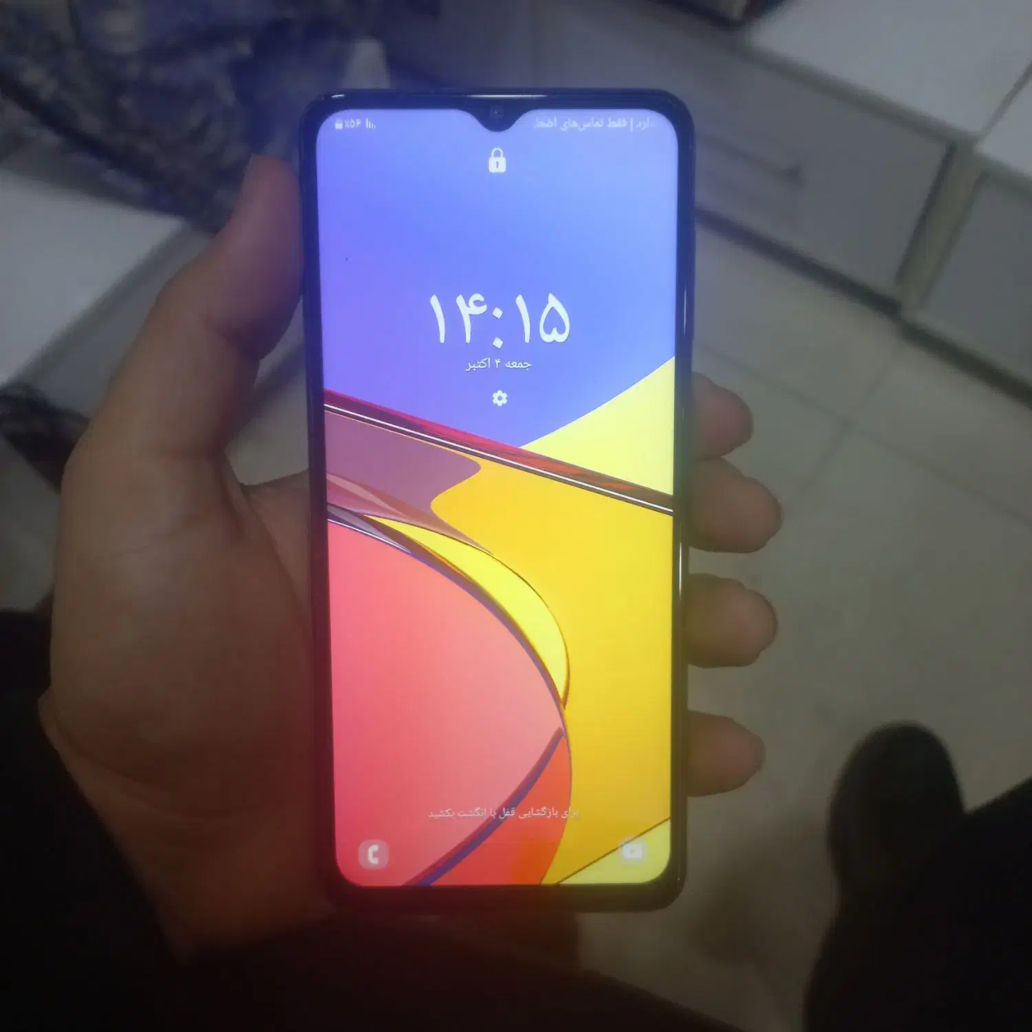 گوشی A12 سالم و تمیز|موبایل|نور, |دیوار