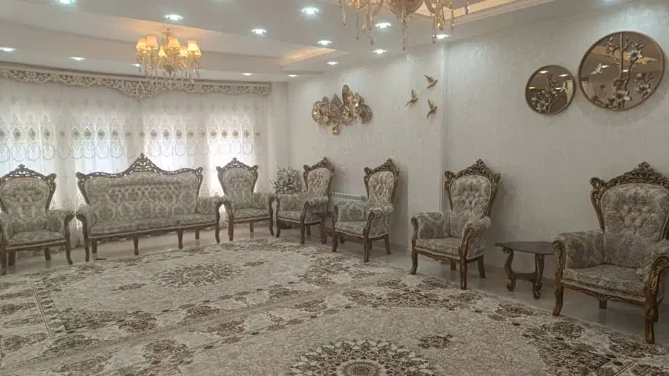 مبل سلطنتی 9نفره|مبلمان خانگی و میز عسلی|بابل, |دیوار